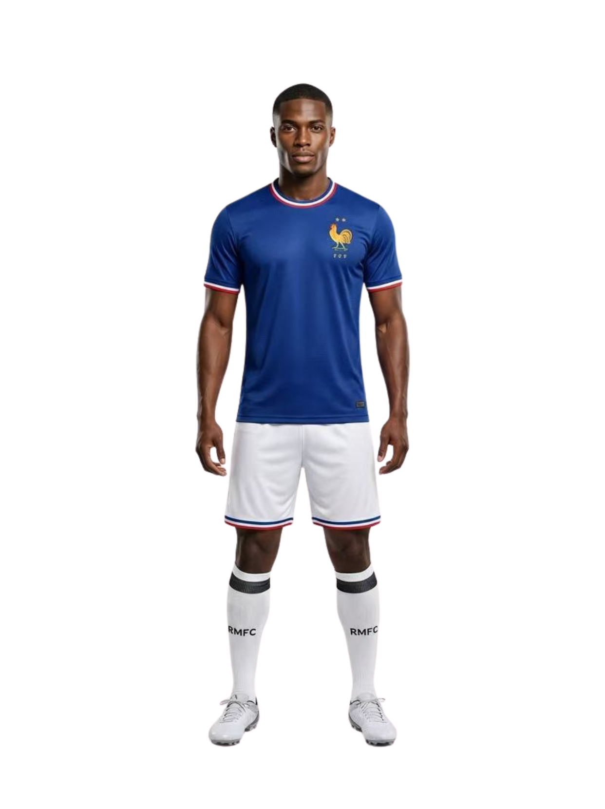 123 (8) Royal Blue Tricolor Jersey - Image 1