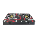 Dual burner stainless  steel gas cooktop