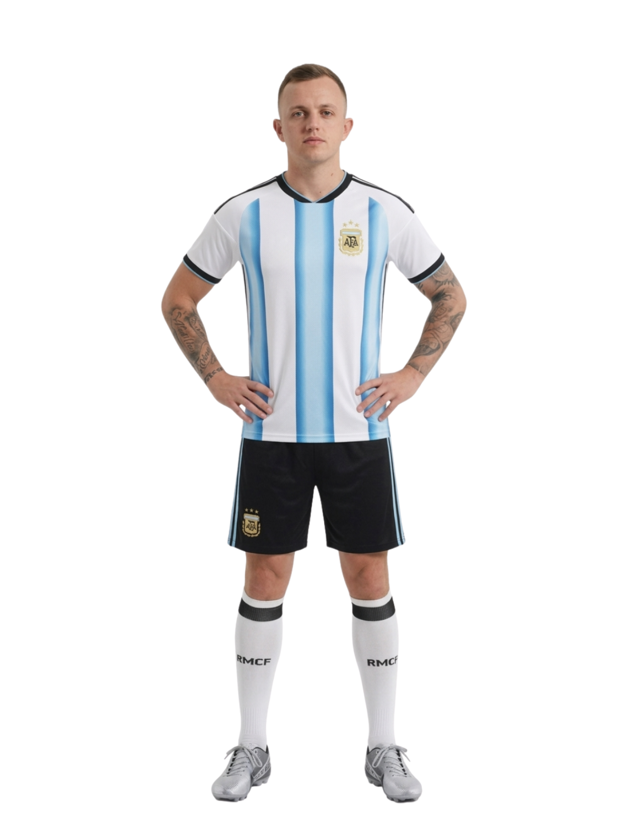 阿根廷 Blue Red White Rhythm Jersey - Image 1