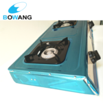 Dual burner stainless  steel gas cooktop - Image 2